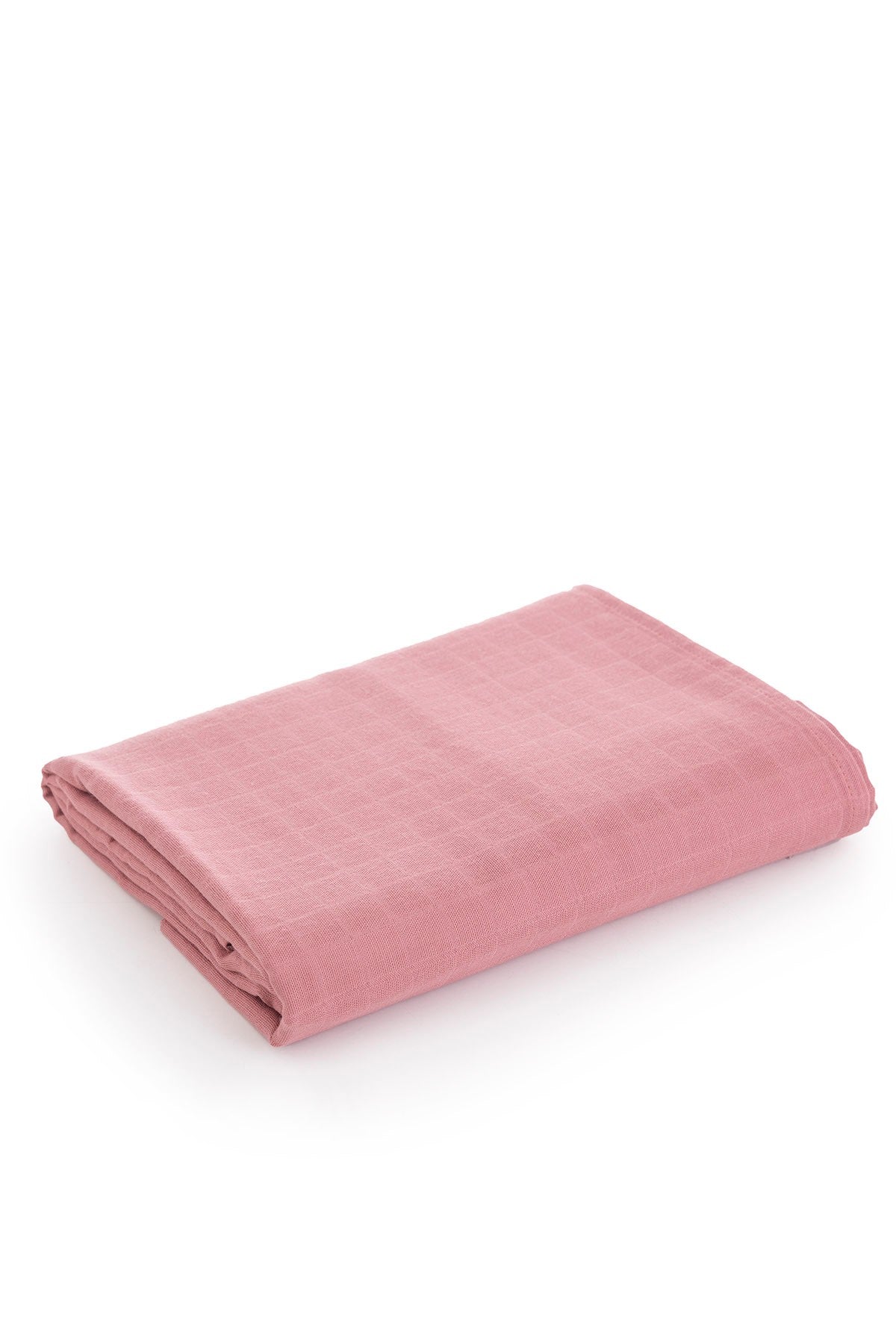 Muslin Cloth Cover Solid Color - Rosehip 120x120 cm + 4 Piece Mouth Wipes