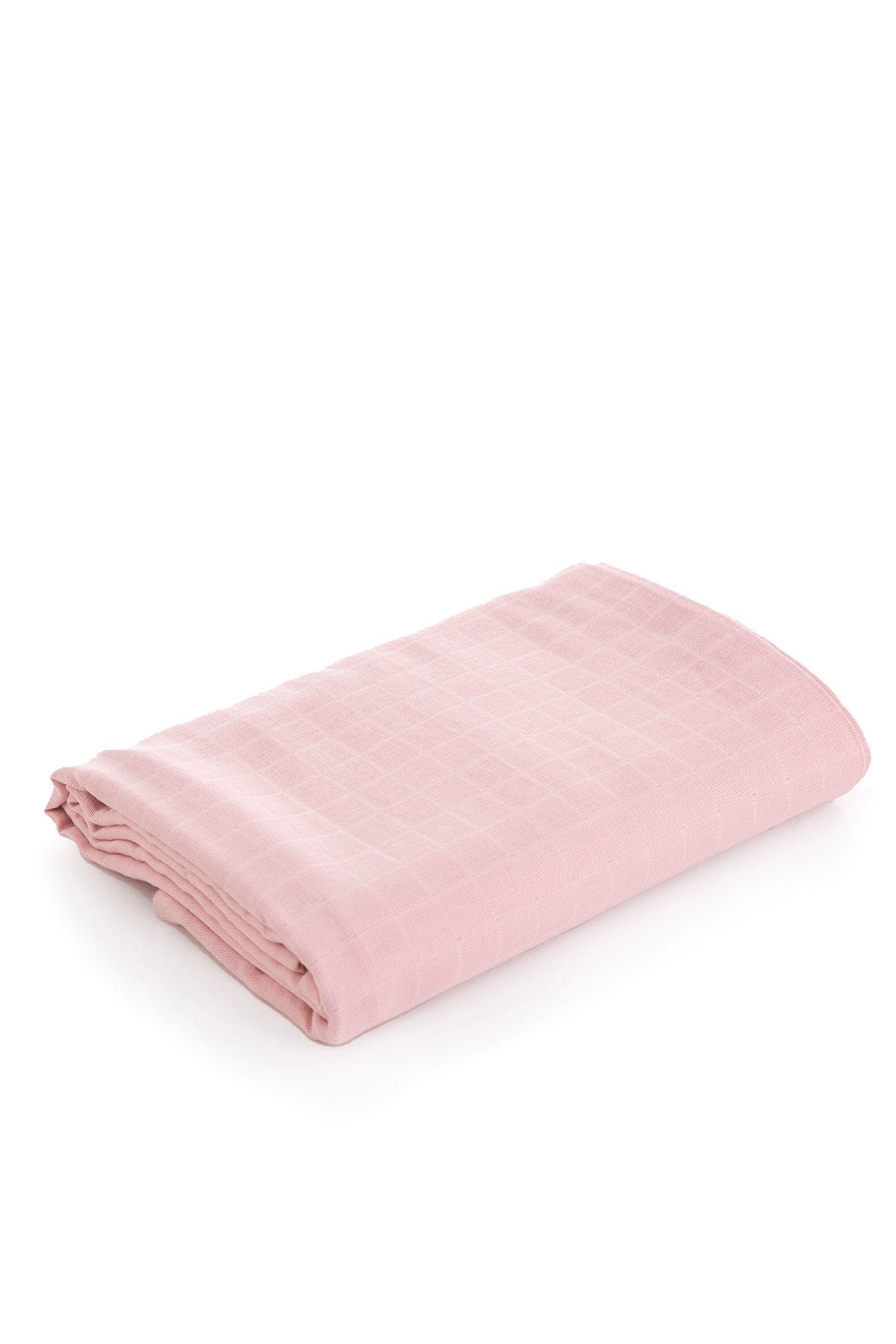 Muslin Fabric Cover Plain Color - Powder 120x120 cm + 4 Pieces Mouth Wipes