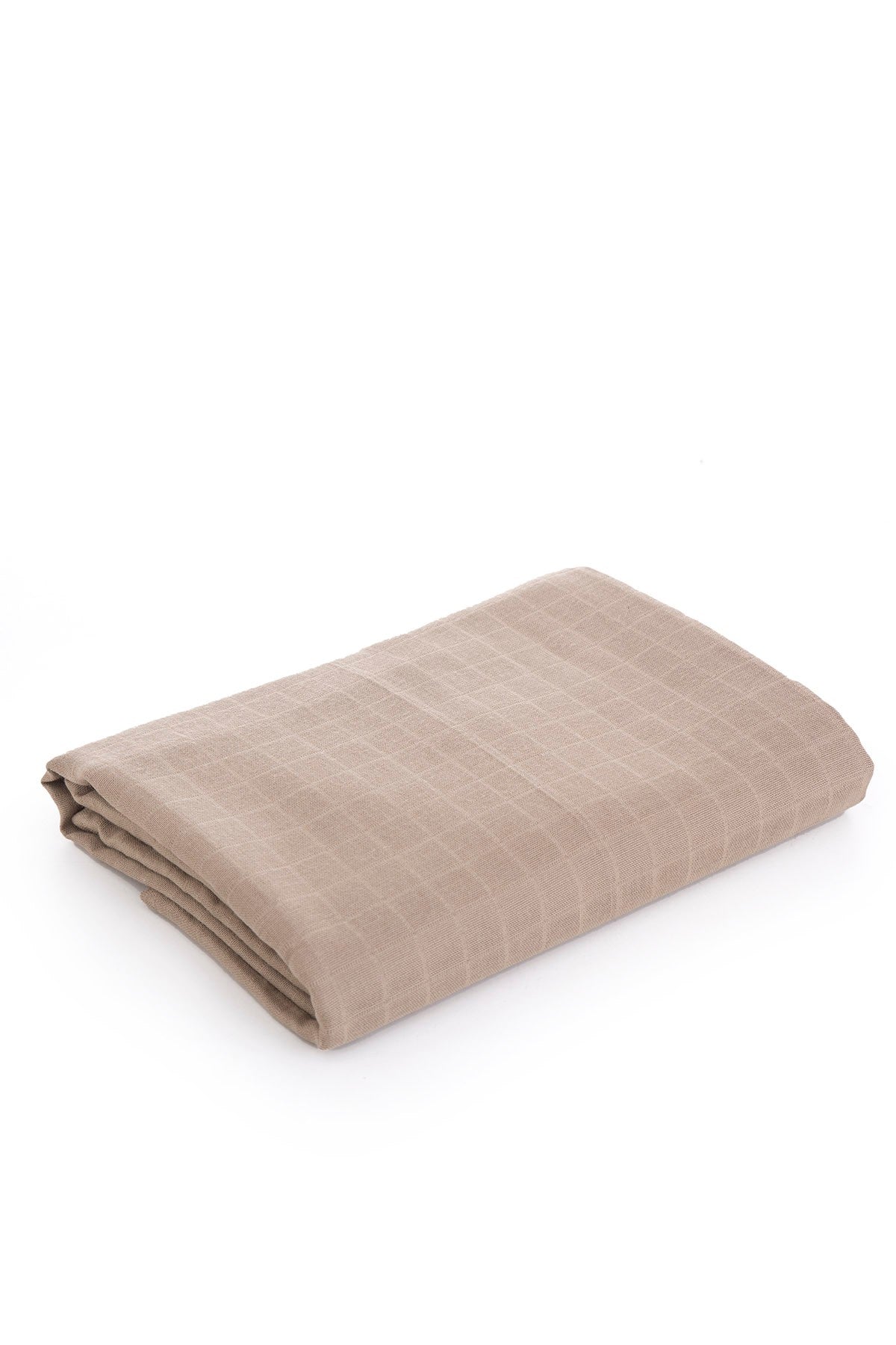 Muslin Cloth Cover Plain Color - Earth 120x120 cm + 4 Pieces Mouth Wipes