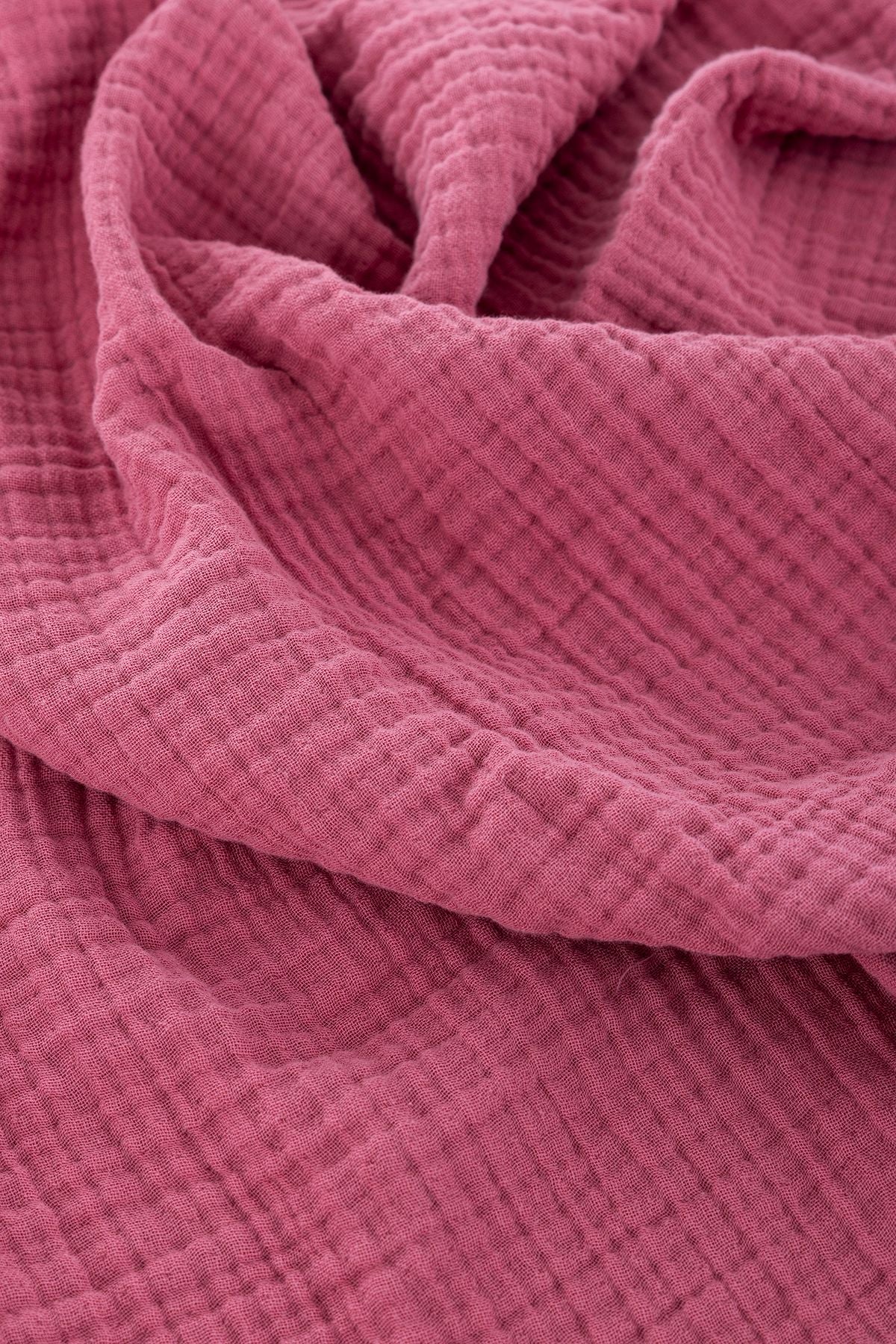 4-Layer Muslin Blanket 120x120cm - Cherry
