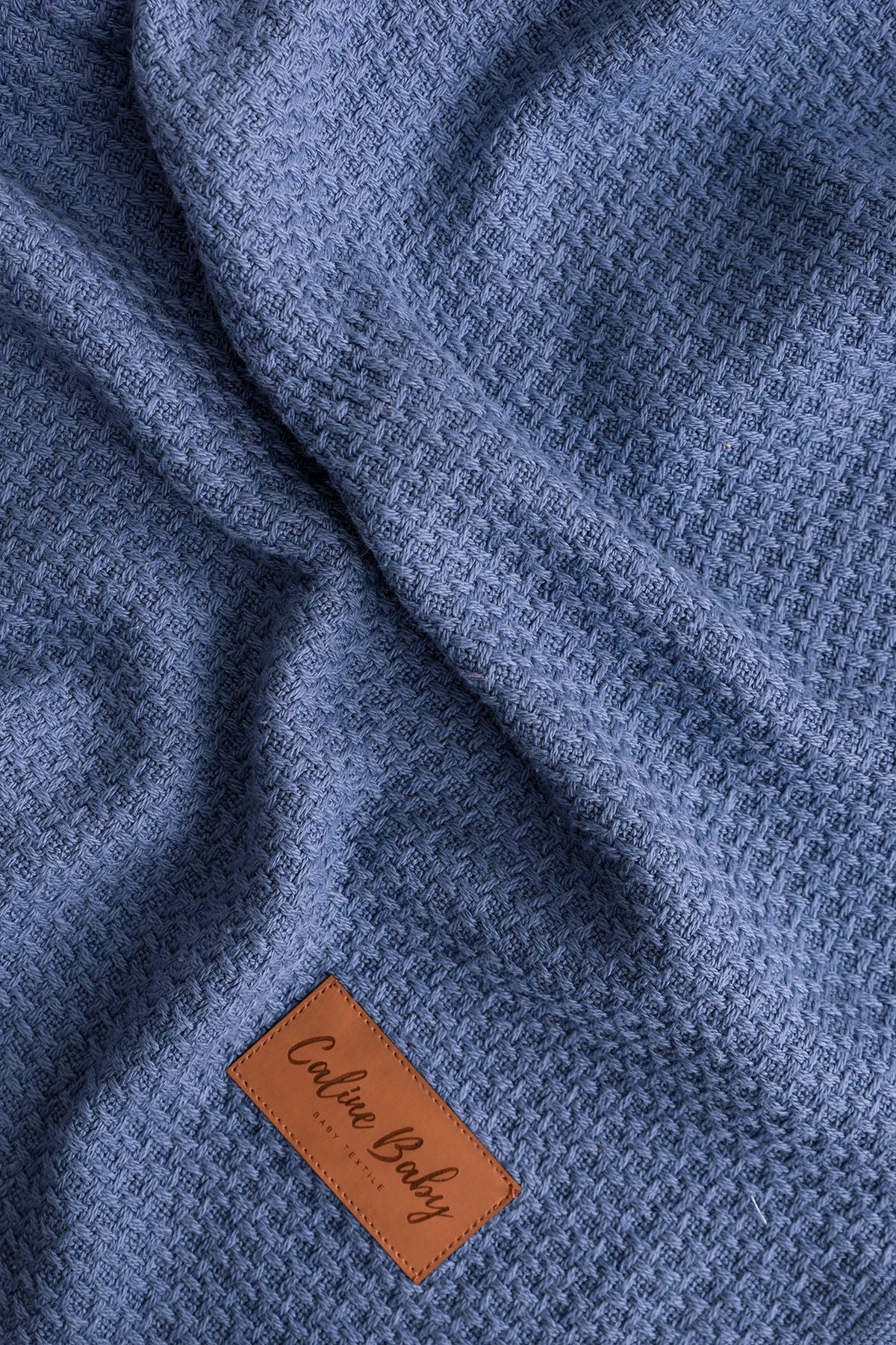 Caline Baby Pamuk Bebek Pikesi 115x100cm - Infinity Mavi