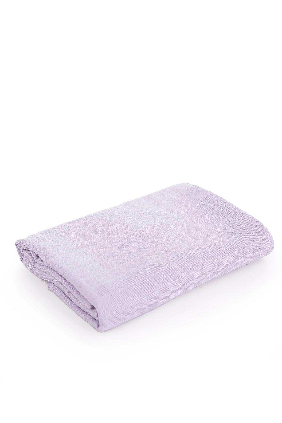 Muslin Cloth Blanket Solid Color - Lilac 120x120 cm + 4 Burp Cloths