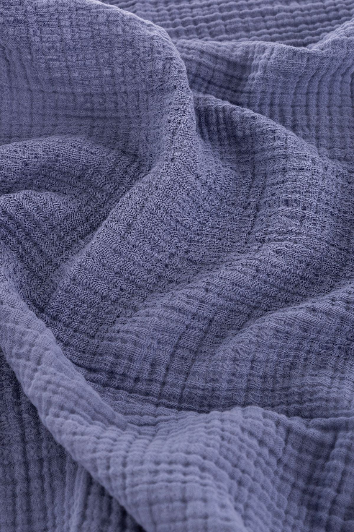 4 Layer Muslin Swaddle 75x75cm Infinity Blue