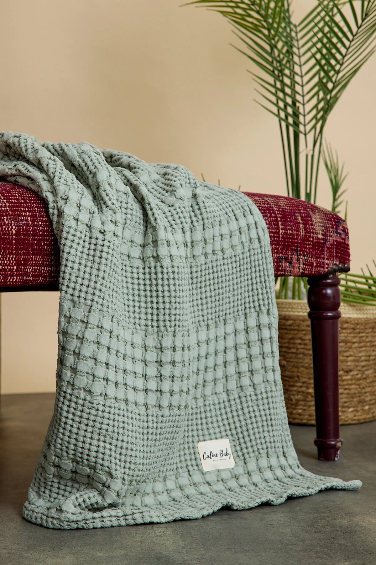 Caline Baby Waffle Pamuklu Pike 100x90 cm