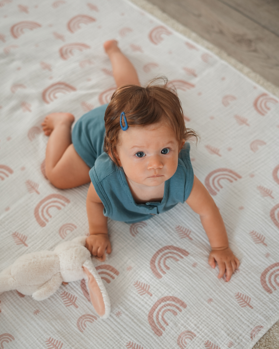 4 Kat Müslin Bebek Battaniyesi