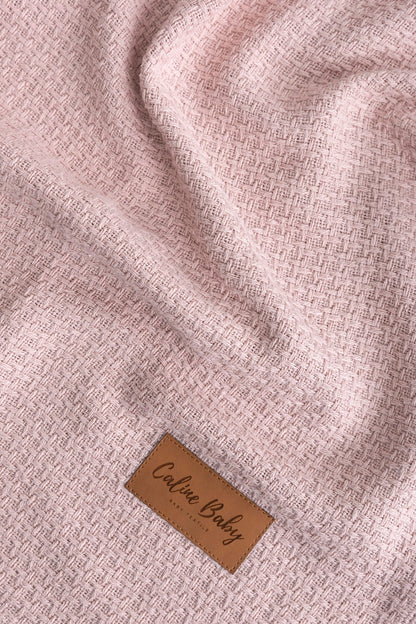 Caline Baby Cotton Baby Quilt 115x100cm - Pink